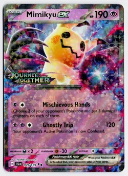 Mimikyu ex (Journey Together Stamped) Double Rare Miscellaneous Cards & Products - Image 1