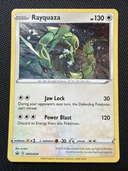 Rayquaza SWSH029 SWSH: Sword & Shield Promo Cards Holo - Image 1