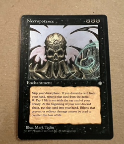Necropotence - Ice Age -MTG - Magic the Gathering - Image 1