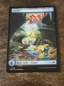 Island 0268 Foil Full Art Bloomburrow BLB MTG Magic The Gathering S3266* - Image 3