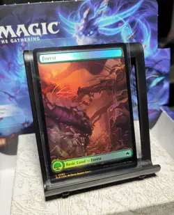 MTG Bloomburrow Forest 0280, NM, Full Art, Foil, Pack Fresh, Ships Quickly - Image 1