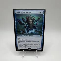 Wizards Hullbreaker Horror - Wilds of Eldraine Rare Creature Blue Regular 95 - Image 1