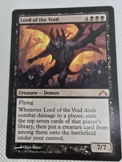 Wizards Lord of the Void Gatecrash 71 Creature Black Mythic Demon 7/7 Regular - Image 1