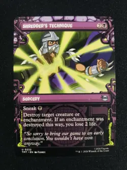 MTG Shredder's Technique Showcase 0232 TMNT TMT NM - Image 1