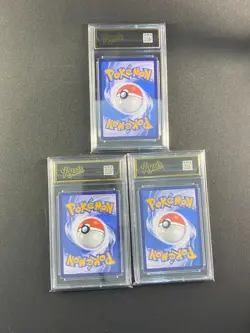 Pokemon TCG S-Chinese 151C-010 012 011 Caterpie Metapod Butterfree Grade10 - Image 2