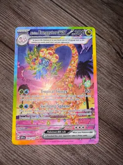 Pokemon Alolan Exeggutor ex SIR - SV08: Surging Sparks (SSP) 242/191 NM PSA 10PO - Image 1