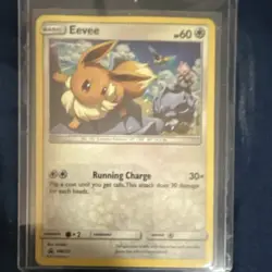 Pokemon Eevee Promo Holo Card SM235 SM Set 60 HP Basic English - Image 1