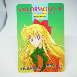 324 Minako Aino Sailor Venus Moon Card SUPER R AMADA Kodansha JAPAN ANIME - Image 1