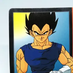279 Vegeta Doragon Ball Z Card DASS BANDAI JUMP MAGAZINE Anime - Image 2