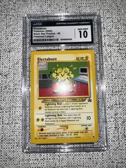 Pokemon Card - Electabuzz - WoTC Black Star Promo #46 - Image 1