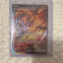 Pokemon Team Rocket's Moltres ex Destined Rivals Foil Lot - 3 Cards 2023 - Image 2