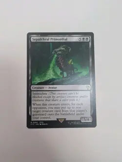 MTG - Sepulchral Primordial - Commander: Final Fantasy NM/M Condition - Image 1