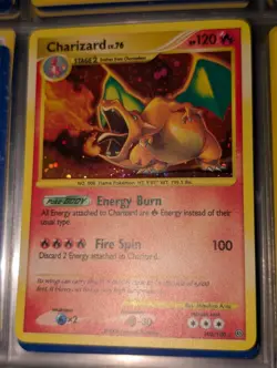 Pokemon Charizard Stormfront Secret Rare Holo 103/100 120 HP Card - Image 1