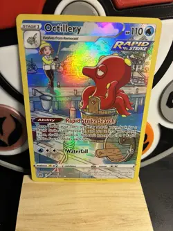 Pokemon TCG Octillery TG03/TG30 - Brilliant Stars Trainer Gallery - Image 1