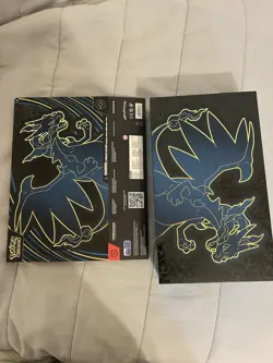 Pokemon Charizard X UPC Ultra Premium Collection Empty Box With Accessories - Image 2