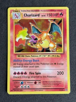 NM! Charizard (11/108) XY Evolutions Holo Pokemon Card! FAST & FREE P&P! - Image 1