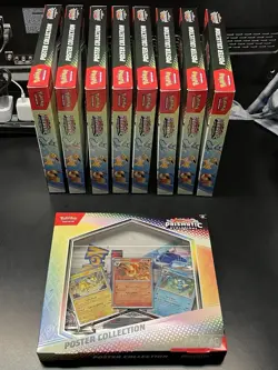 Pokemon TCG Scarlet & Violet-Prismatic Evolutions Poster Collection Lot Of 9 NEW - Image 1