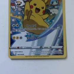 Pokemon TCG Pikachu Sword & Shield Swsh020 Holo Promo - Image 3