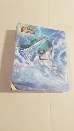 Pokemon Sword & Shield Chilling Shadow & Ice Rider Calyrex Mini Binder Album - Image 1