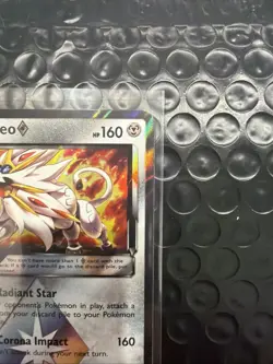 Pokemon TCG Solgaleo Prism Star 89/156 Pokemon Ultra Prism HOLO NM - Image 3