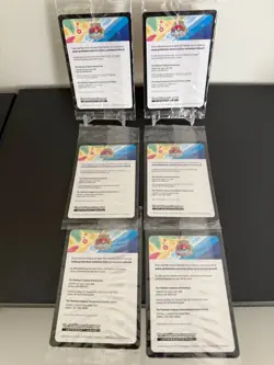 Pikachu Promo 2024 World Championships SVP 190 Pokemon Worlds SEALED Lot Of 6 NM - Image 2