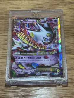 Pokemon TCG M Gengar EX Mega Promo Holo XY166 - Image 1