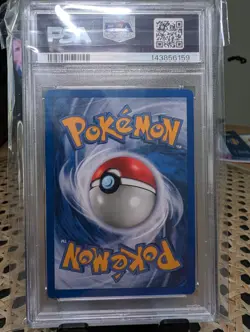 2000 Pokemon Game Italian 1st Edition Mewtwo Holo Insert #10 PSA 8 - Image 2