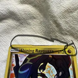 Shining Rayquaza Pokemon Shining Legends - Shining Holo Rare 56/73 - Image 3