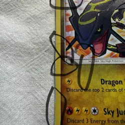 Shining Rayquaza Pokemon Shining Legends - Shining Holo Rare 56/73 - Image 5