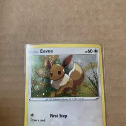 Eevee - 2021 Pokemon Battle Styles Black Star Promo COSMOS Holo Rare #SWSH095 - Image 3