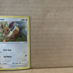 Eevee - 2021 Pokemon Battle Styles Black Star Promo COSMOS Holo Rare #SWSH095 - Image 5