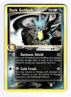Dark Golduck Team Rocket Returns #35 (2004) Uncommon NM Pokemon - Image 1