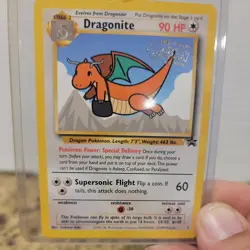 Dragonite 5 1999 WB Movie Black Star Promo Rare WOTC Nintendo Pokemon - Image 1