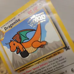 Dragonite 5 1999 WB Movie Black Star Promo Rare WOTC Nintendo Pokemon - Image 5