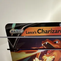 Pokemon Lance's Charizard V Promo Holo SWSH133 Flamethrower HP 220 - Image 2