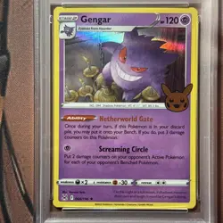 2023 POKEMON TRICK OR TRADE #066 GENGAR PSA 10 - Image 2