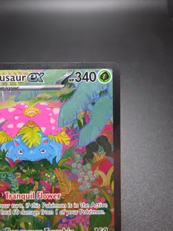 Pokemon TCG Venusaur EX 198/165 Scarlet & Violet 151 English SIR - Image 2