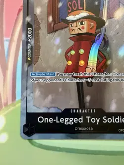 One Piece One-Legged Toy Soldier Full Art OP05-081 Premium Booster The Best - Image 2