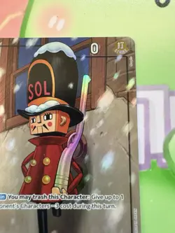 One Piece One-Legged Toy Soldier Full Art OP05-081 Premium Booster The Best - Image 5