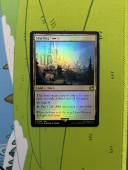 FOIL Starting Town MTG Final Fantasy TCG Magic The Gathering 2025 Card - Image 1