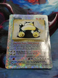 Snorlax 64/110 Reverse Holo Legendary Collection Pokemon Card - Image 3