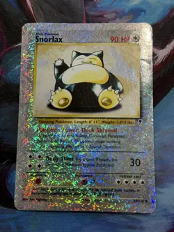 Snorlax 64/110 Reverse Holo Legendary Collection Pokemon Card - Image 4