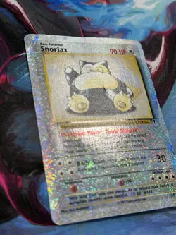 Snorlax 64/110 Reverse Holo Legendary Collection Pokemon Card - Image 5