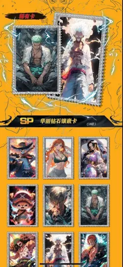One Piece Doujin Trading Card Premium Anime CCG 12 Pack Box Chica Straw Hats - Image 3