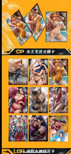 One Piece Doujin Trading Card Premium Anime CCG 12 Pack Box Chica Straw Hats - Image 4
