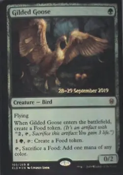 Gilded Goose - Throne of Eldraine: #160, Magic: The Gathering - Foil Nm C254 - Image 1