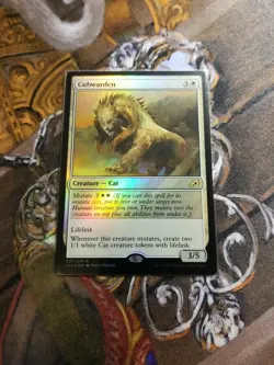 Cubwarden Foil MTG Ikoria - Pack Fresh - - Image 1