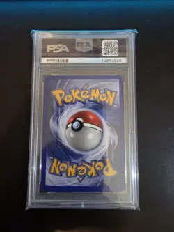 2002 POKEMON LEGENDARY COLLECTION #21 BUTTERFREE-REVERSE FOIL PSA 7 - Image 2