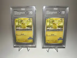 Pokemon Pikachu Illustration Contest 2024 Promo 2x MT 10 - Image 1