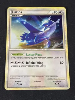 Pokemon TCG Latios Holo HGSS11 2010 Promo - Image 1